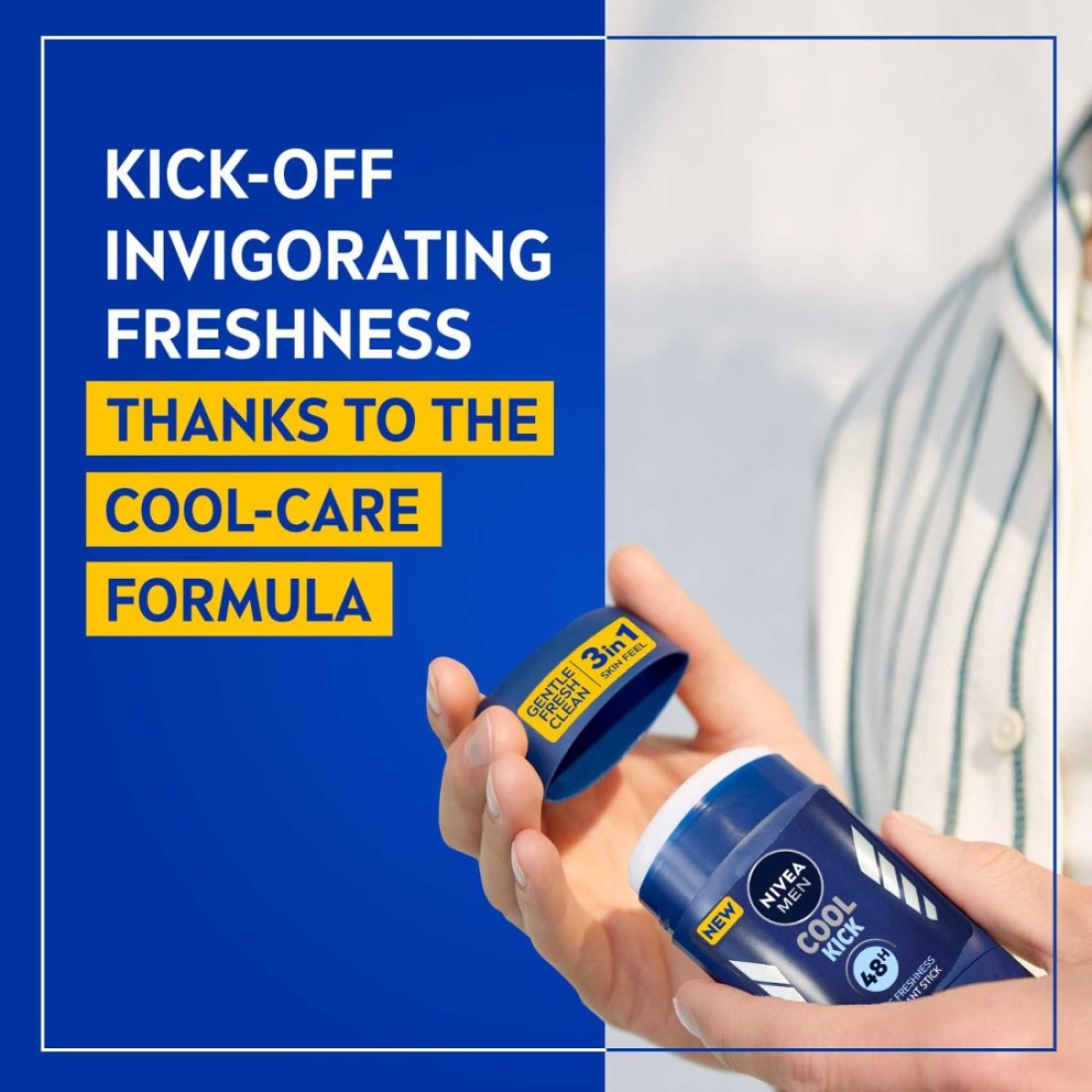 NIVEA MEN Antiperspirant Cool Kick Stick 50ml
