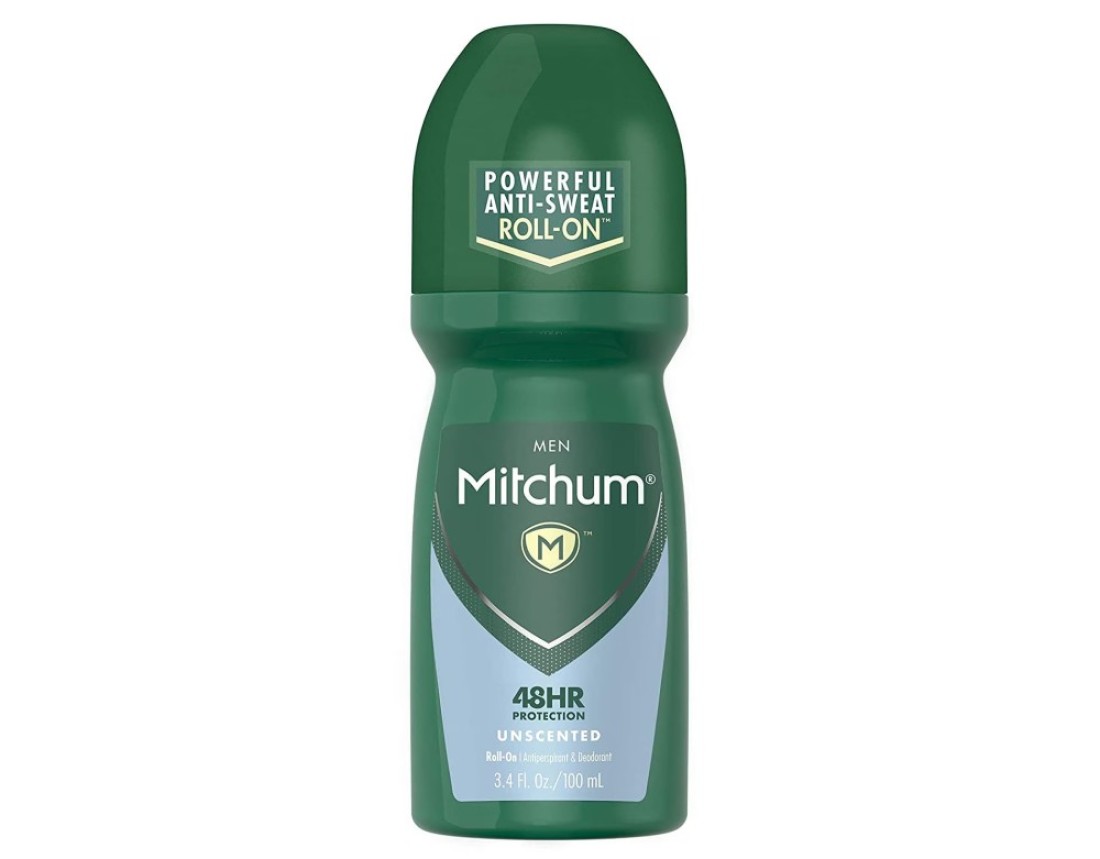 Mitchum Invisible AntiPerspirant Deodorant RollOn Unscented 34 oz Pack of 4