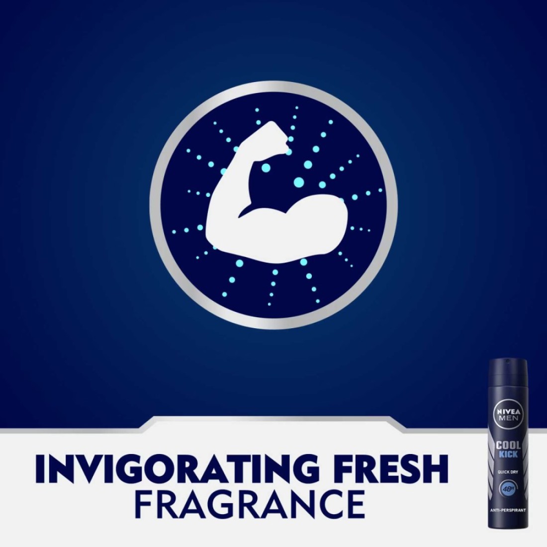 NIVEA MEN Anti-perspirant Spray for Men Cool Kick Fresh Scent 200ml