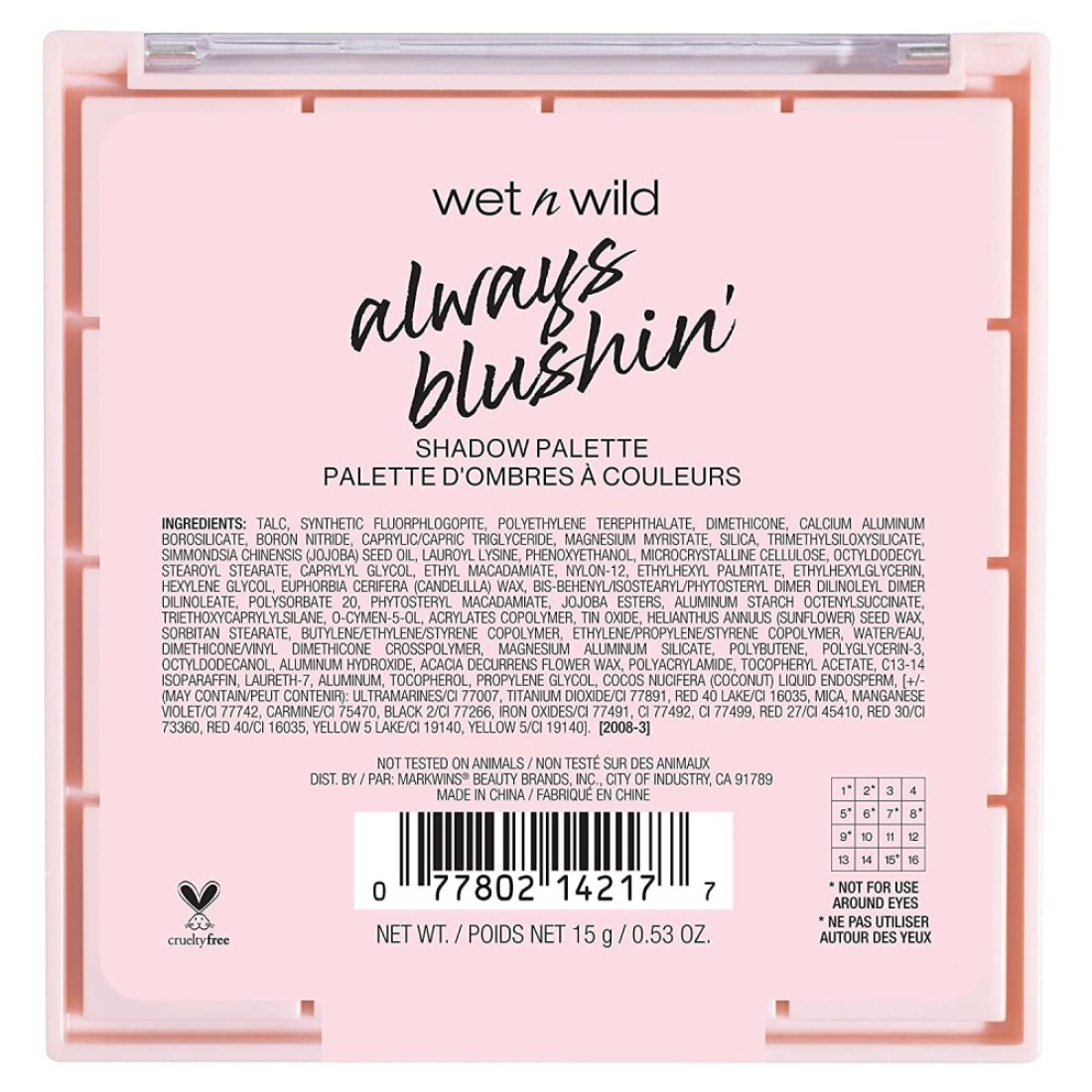 wet n wild Always Blushin Palette Always Blushin 1114217