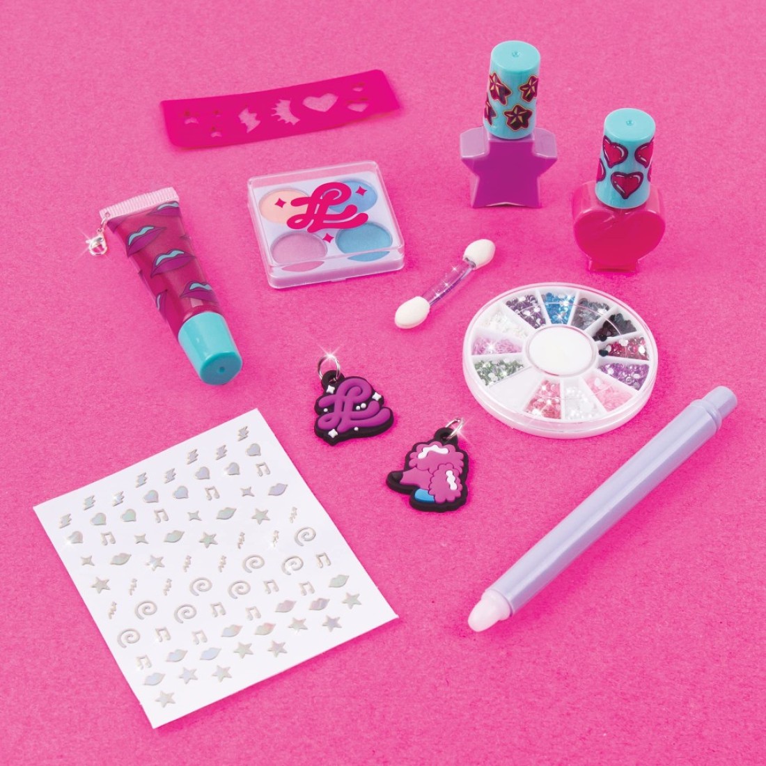That Girl Lay Lay Slay All Day Cosmetic Expressions 12 Piece Set Make It Real Nickelodeon NailsEyesLipsStyle Beauty Makeup Kit Nail Art Tweens Girls Kids Ages 6