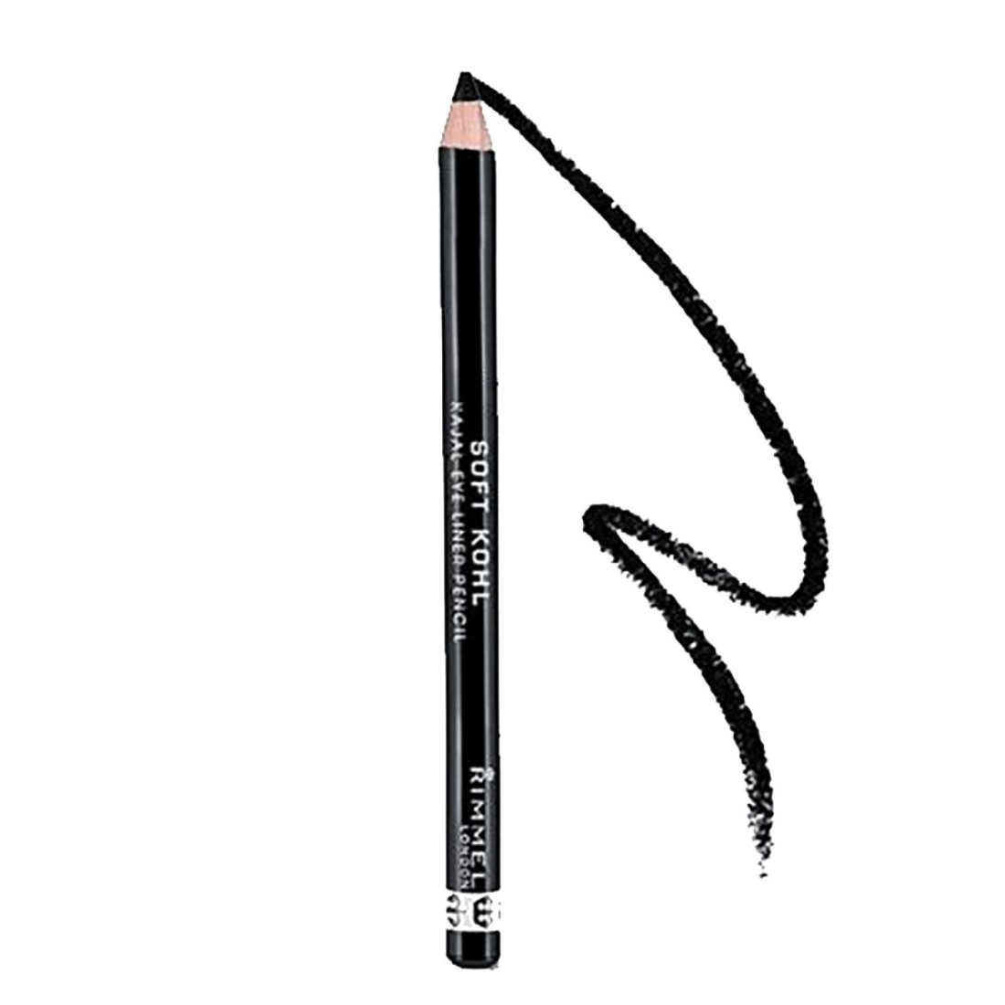 Rimmel London Soft Kohl Kajal Eye Liner Pencil 061 Jet Black 1.3g