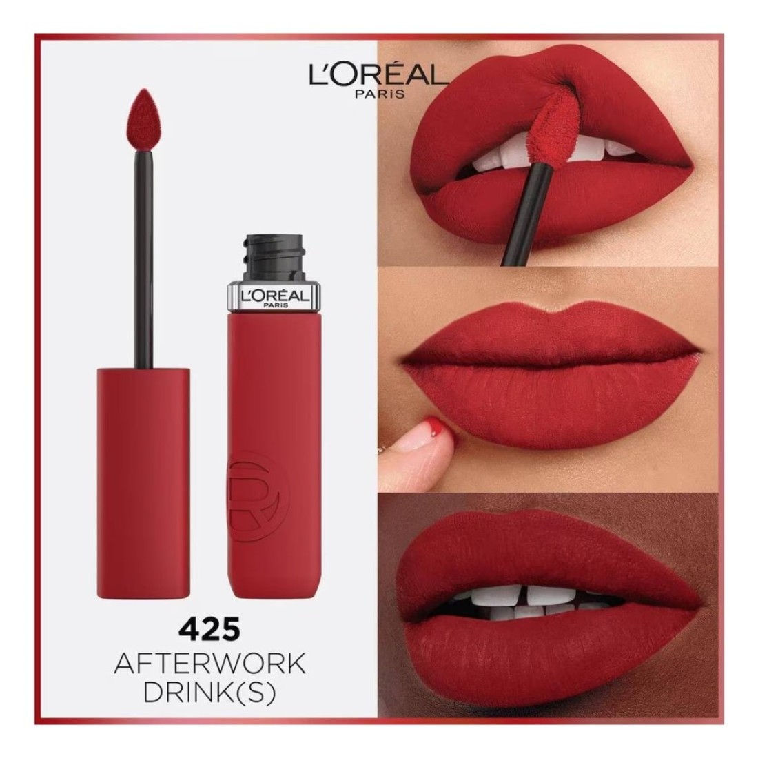 L&rsquo;Oreal Paris Infallible Matte Resistance Liquid Lipstick 425 Afterwork Drinks