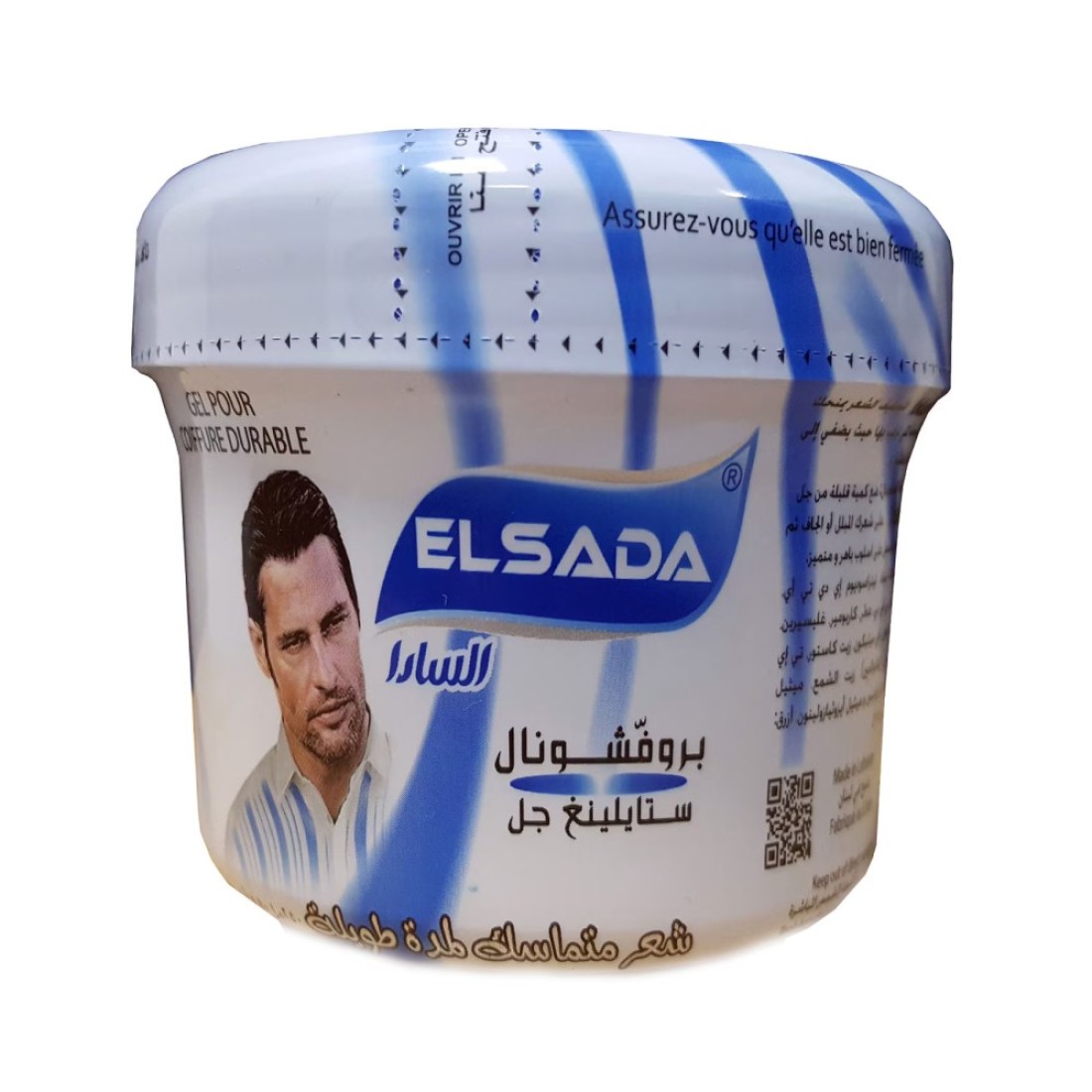 السادا بلو جل تصفيف الشعر طويل الأمد شفاف 250 ملل