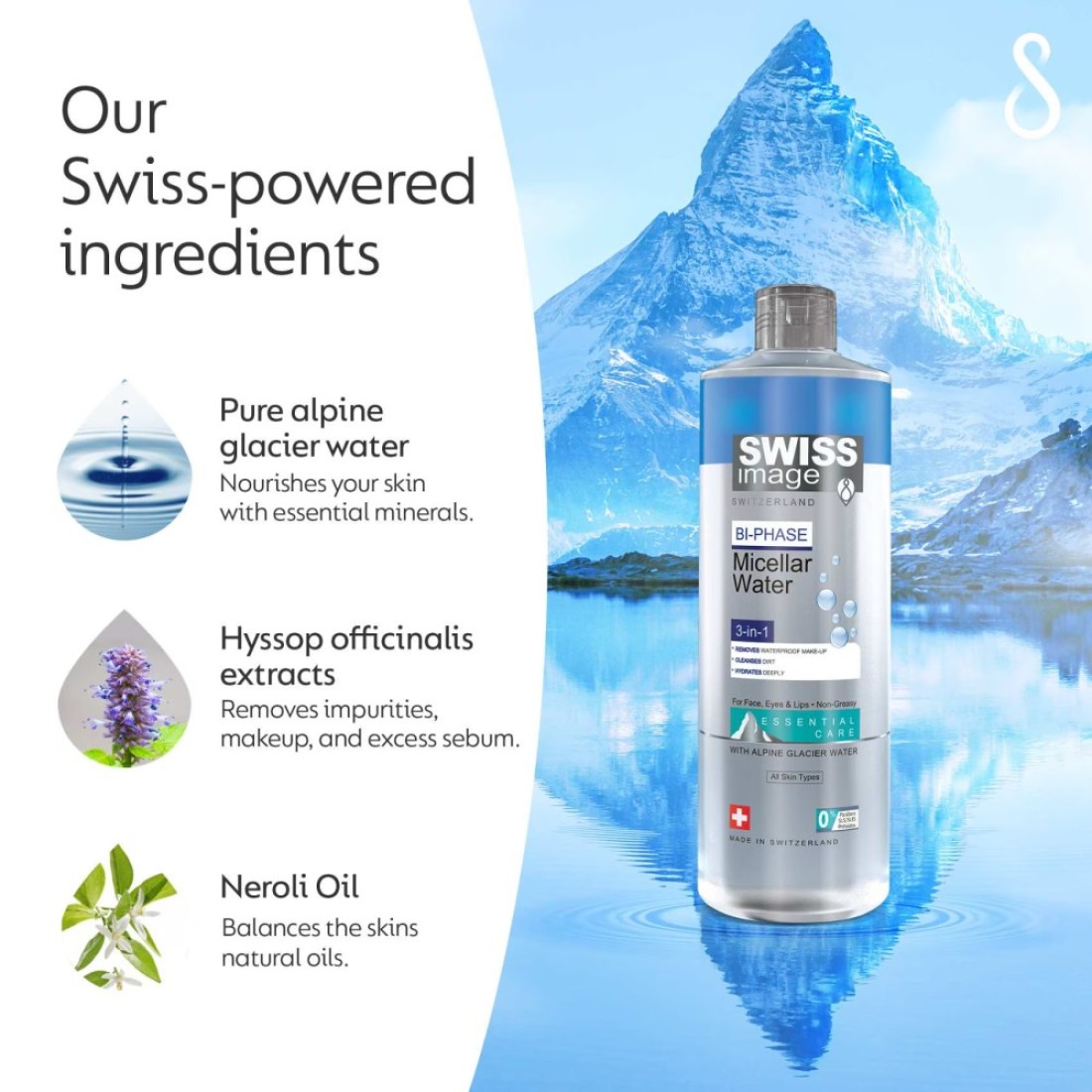 Swiss Image Essential Care Bi-Phase Micellar Water