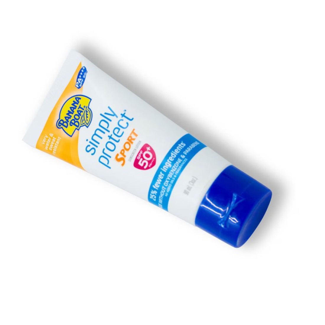 بنانا بوت سيلك هيدريشن الغسول الرياضي الواقي من الشمس SPF SPF50 90 ملل - أبيض