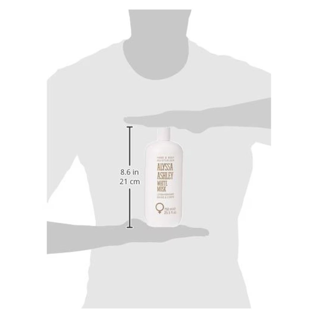 Alyssa Ashley White Musk Hand And Body Moisturiser 750ml