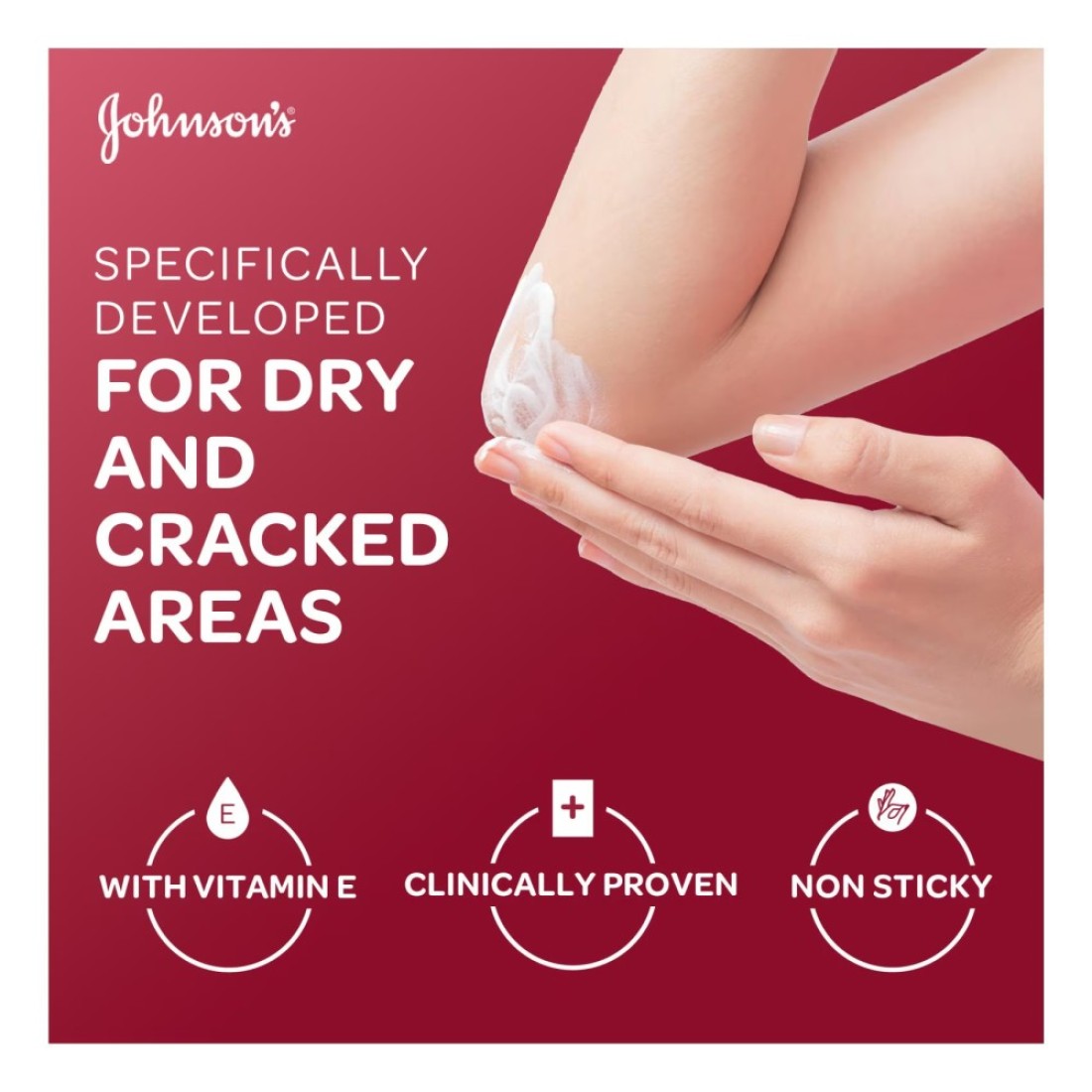 Johnson&rsquo;s Glycerin Cream For Cracked Skin 300ml+100ml