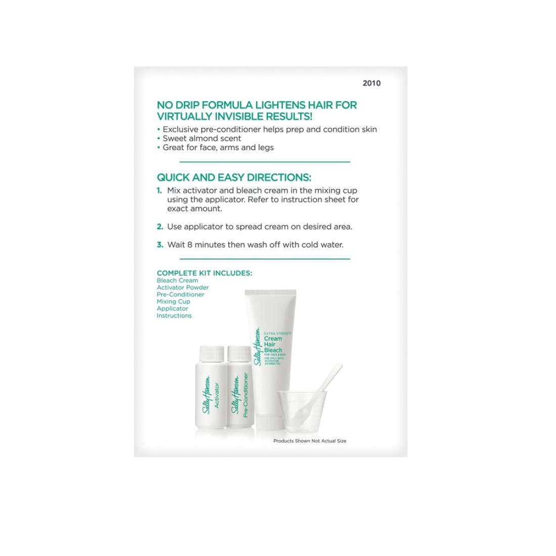 Sally Hansen Extra Strength Creme Bleach Complete Kit