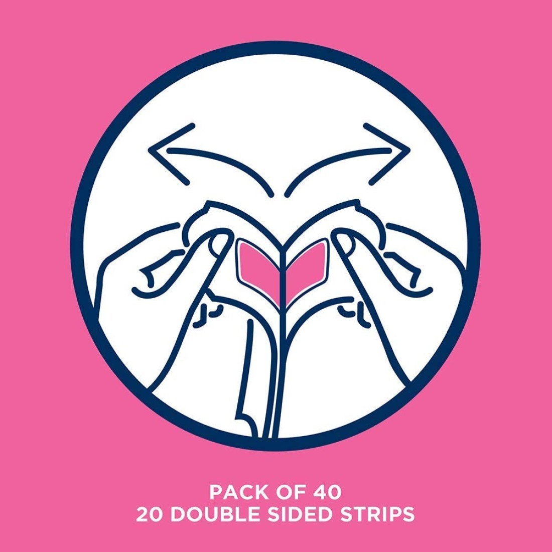 VeetReady To Use Wax Strips Normal x 40