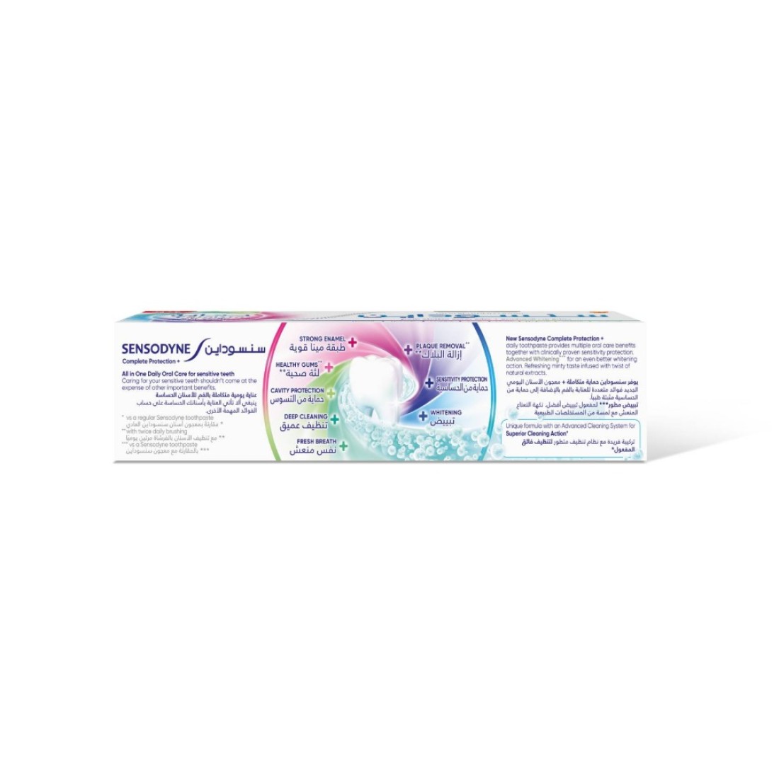 Sensodyne Advanced Whitening Complete Protection+ Toothpaste White 75ml
