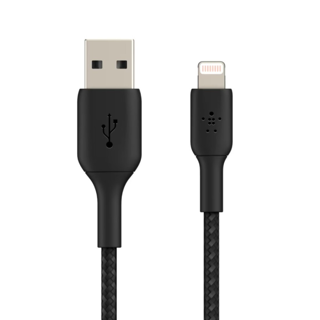 بوست تشارج كابل مضفر من USB-C إلى USB-A ـ 2 متر - أسود