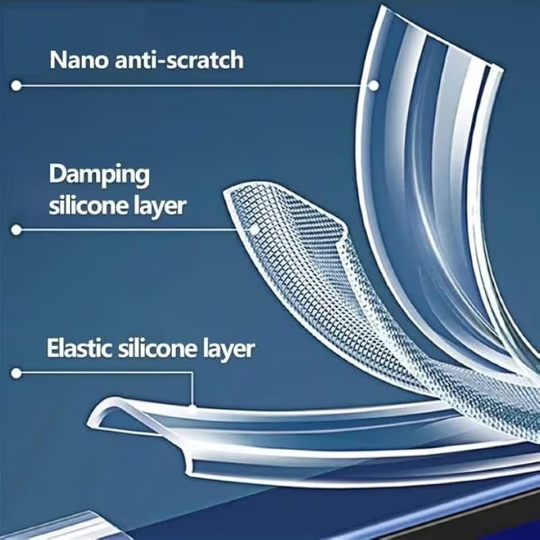 Honor X9c Phone Case, Clear TPU Soft Silicone Protective Cover, Reinforced Corners, Scratch Resistant, Transparent