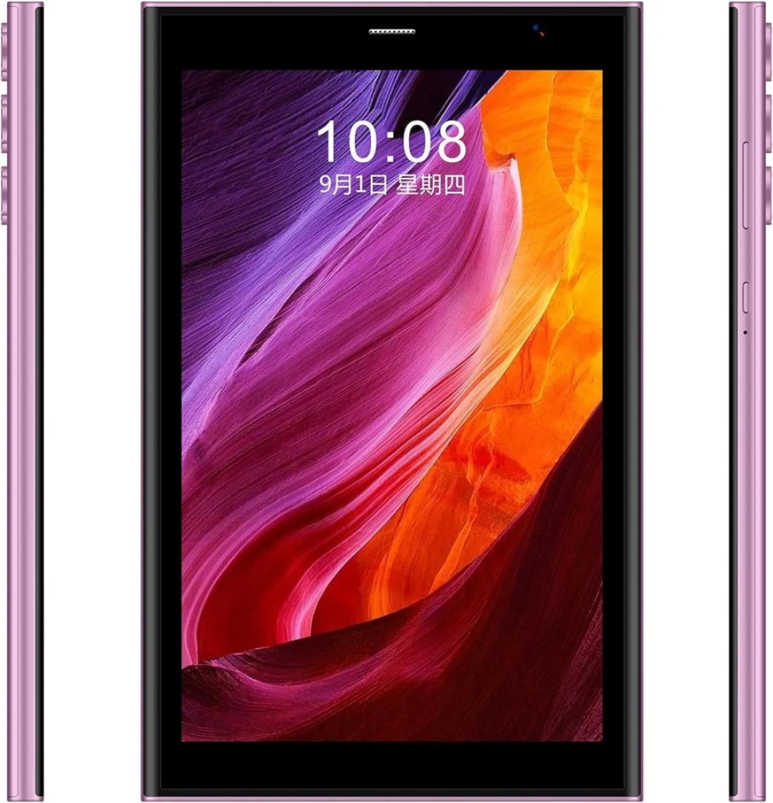 CM822 6GB+256GB PURPLE WiFi 5G 8 Inch Tablet, Comptible With Android 12.0 Dual Cameras Long Battery Life Tablet For Adults Teenagers