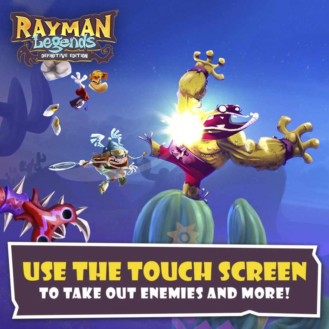 Rayman Legends Definitive Edition For Nintendo Switch By Ubisoft