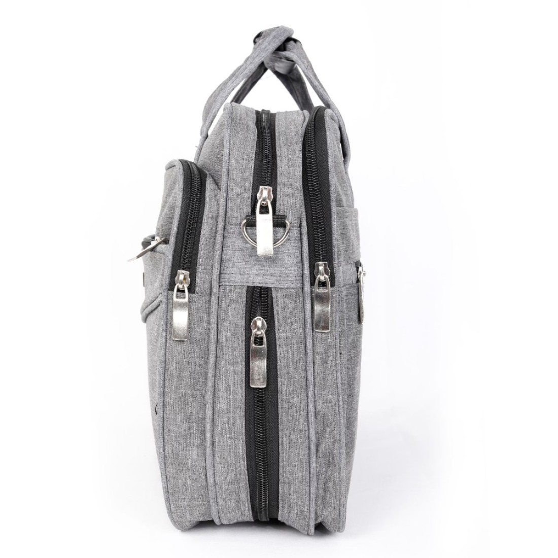 PARA JOHN Laptop Messenger Backpack - Laptop Messenger Bags Shoulder Backpack Handbag - Multipurpose Business Briefcase Vintage Travel Backpack - 17 Inch