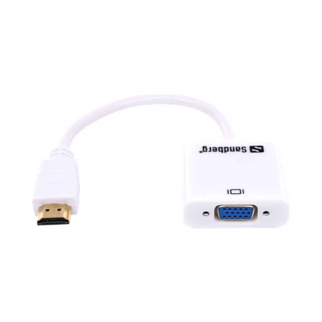 ساندبرغ محول HDMI إلى VGA - أبيض