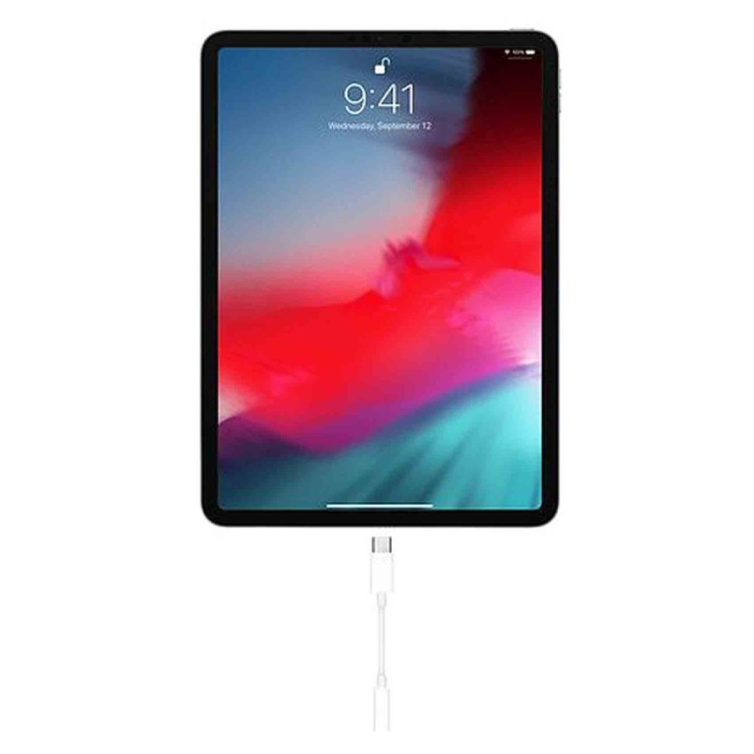 أبل محول سماعة الرأس USB-C إلى 3.5 ملم - أبيض