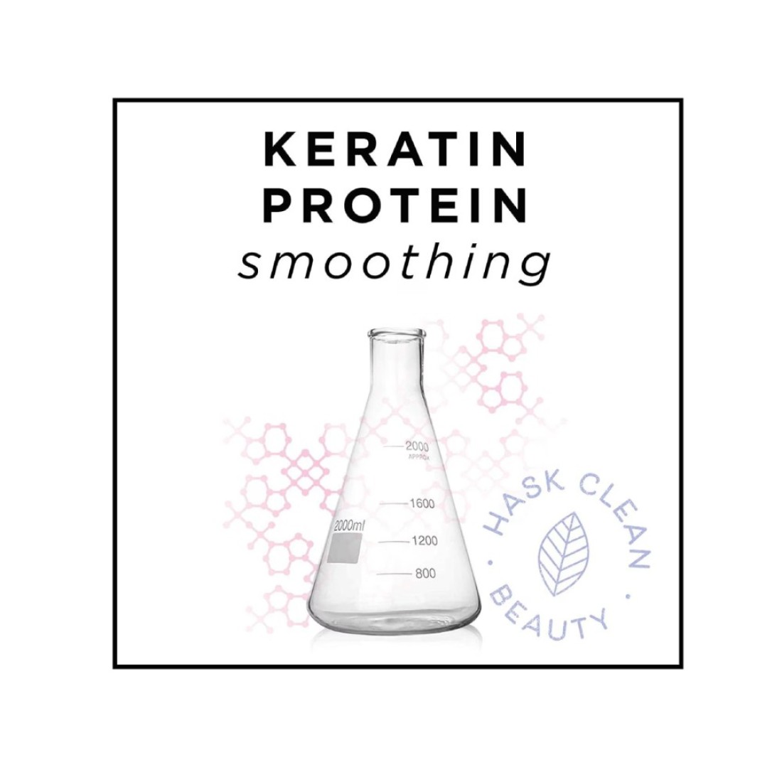 Hask Keratin Protein Smoothing Shine Hair Oil Brown 18ml