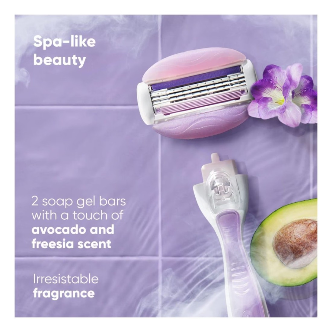 Gillette Venus Comfortglide Breeze Razor and Cartridges Pack of 7