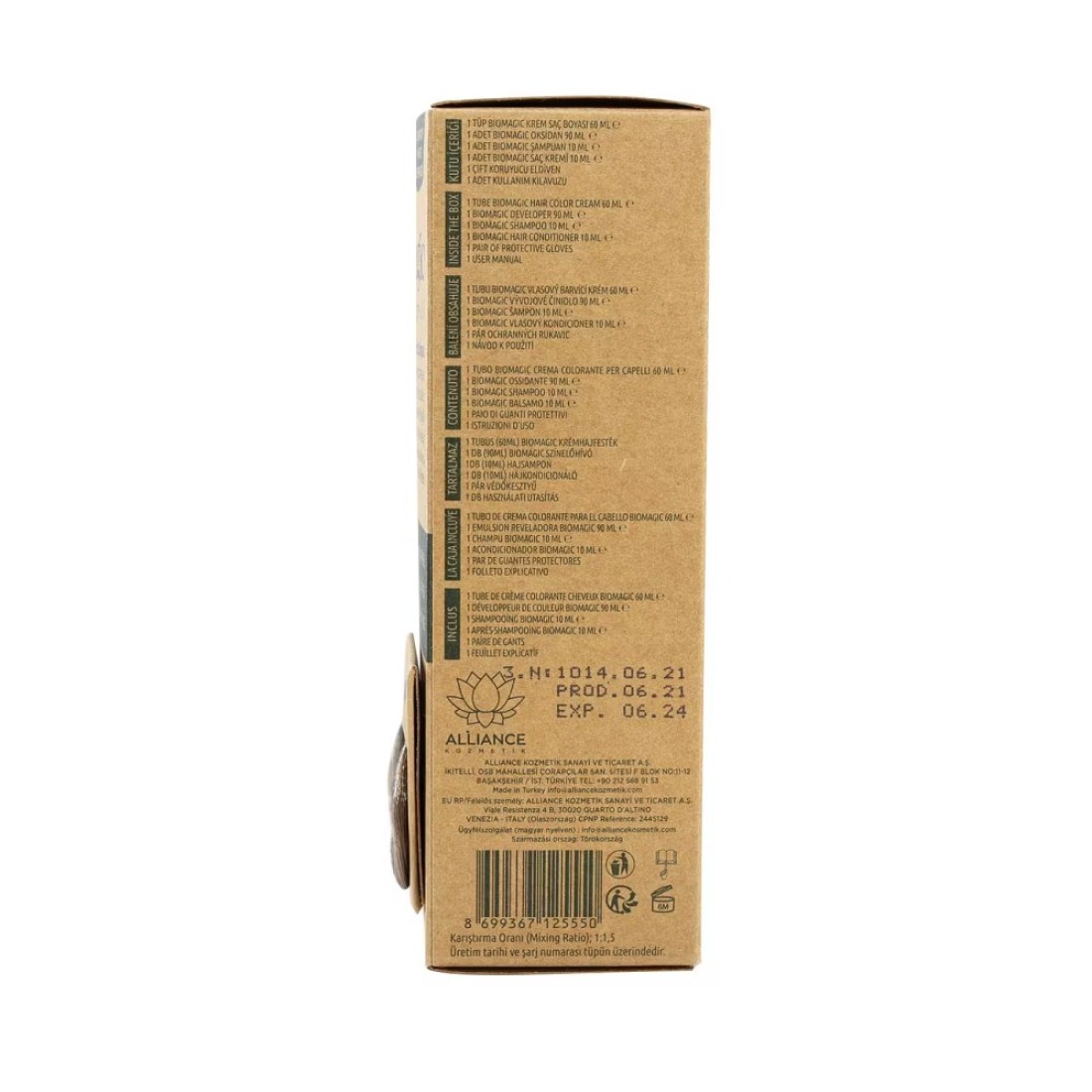 Biomagic Keratin And Argan Oil Hair Colour 7.00 Blonde 60ml