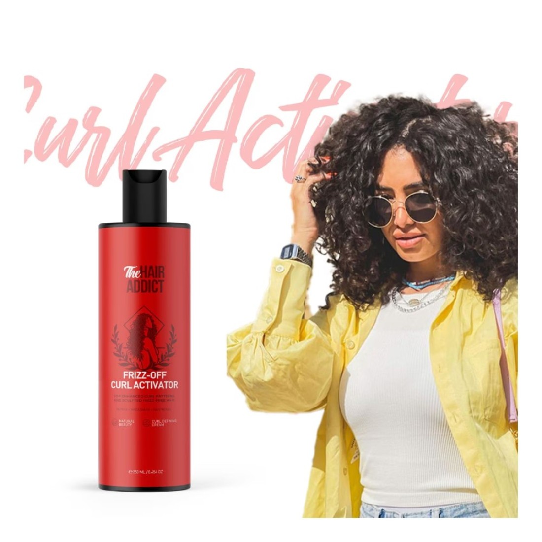 The Hair Addict Frizz-Off Curl Activator 250ml