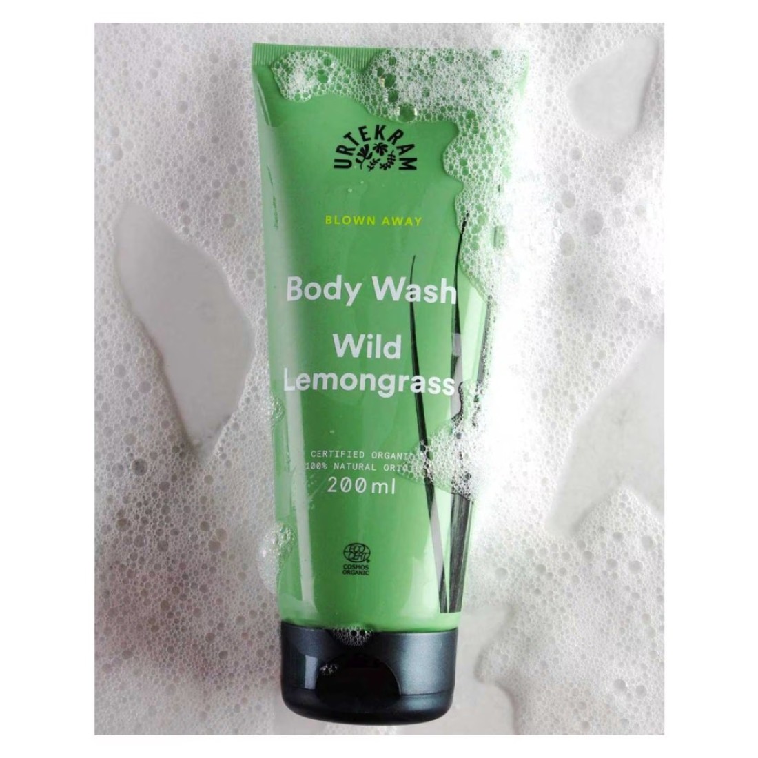 Urtekram Wild Lemongrass Body Wash Green 200ml