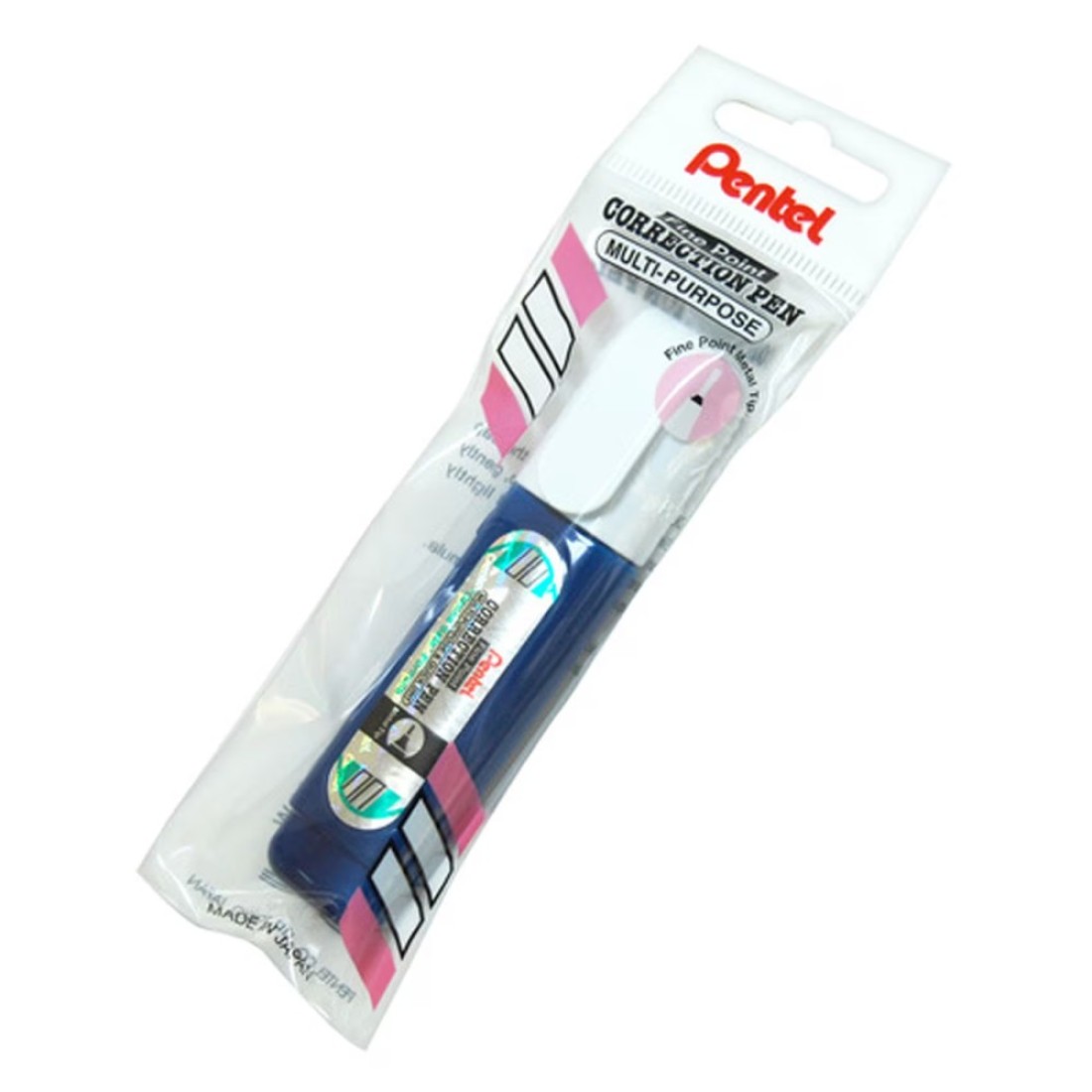 Pentel Fine Point Correction Pen White 12ml