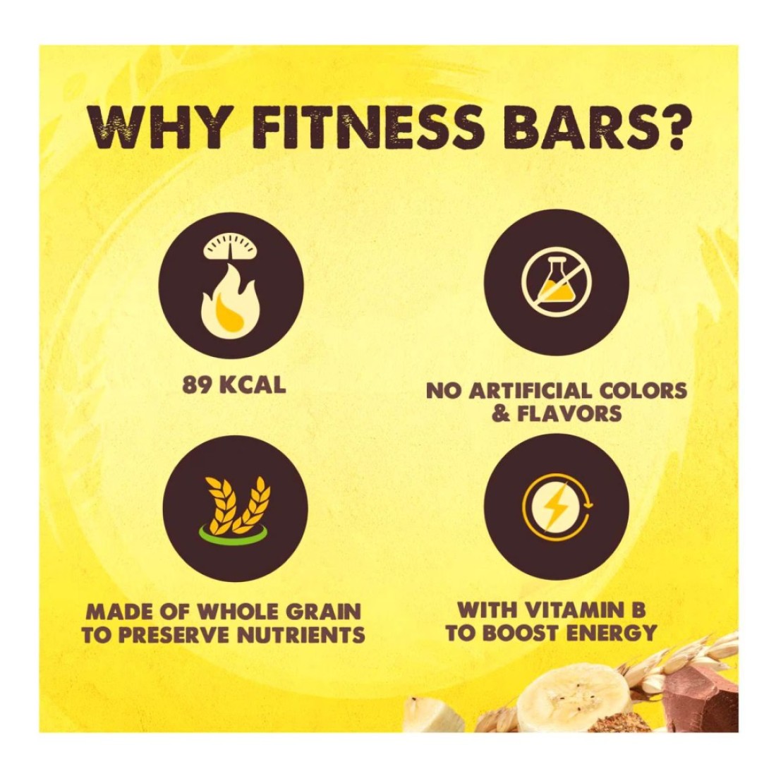 Nestle Fitness Choco Banana Cereal Bars, 23.5g Pack of 6
