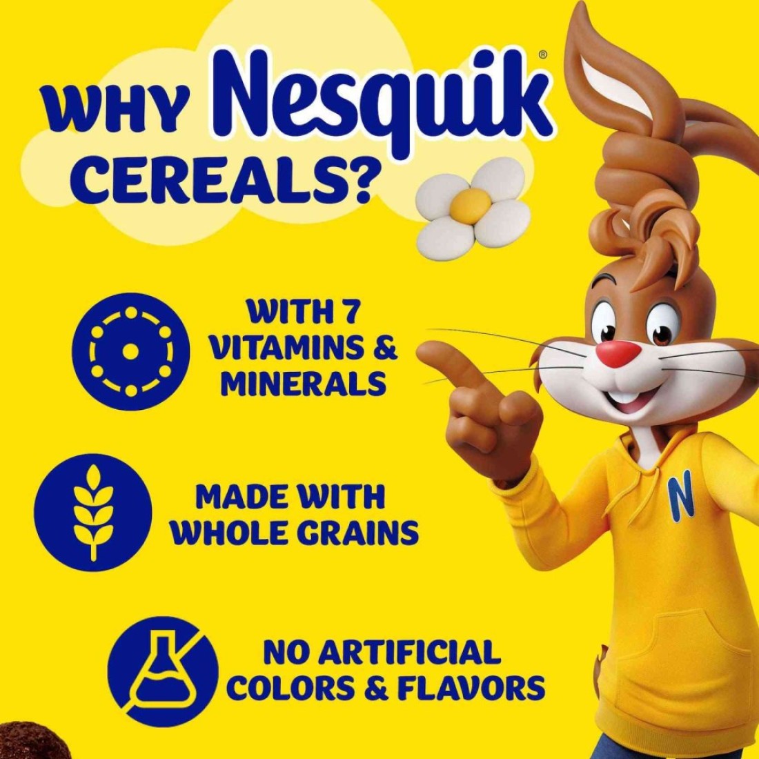 Nestle Nesquik Chocolate Breakfast Cereal, 30g