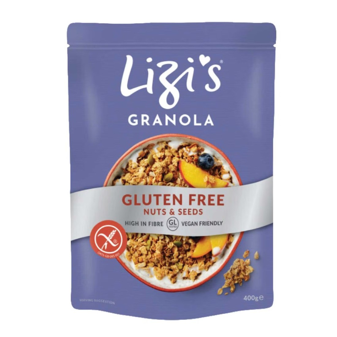 Lizi&#39;s Gluten Free Nut and Seeds Granola, 400g