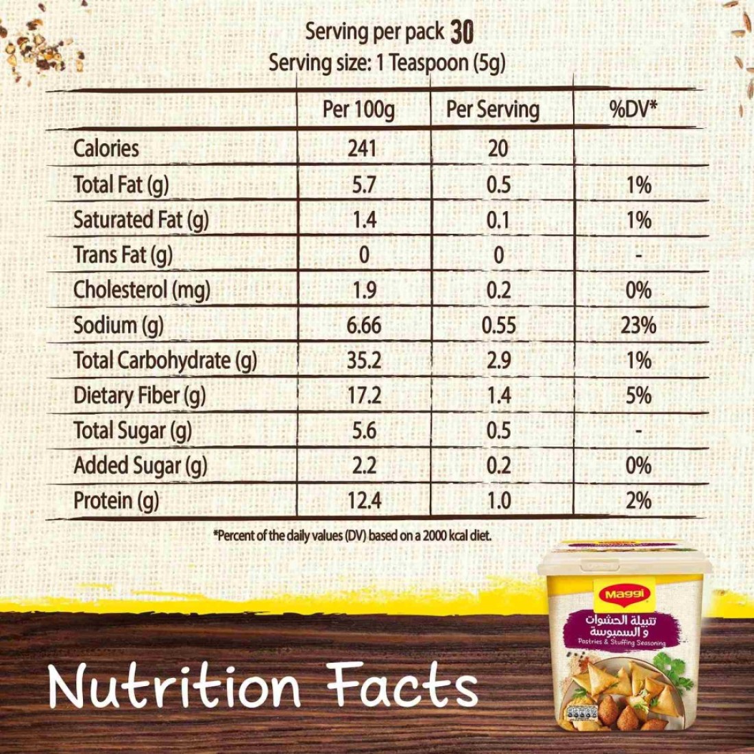 Nestle Maggi Pastries And Stuffing Seasoning 150g