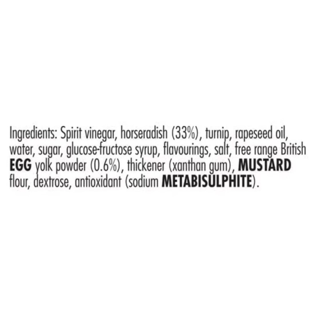 Colmans Hot And Fiery Horseradish Sauce 136g