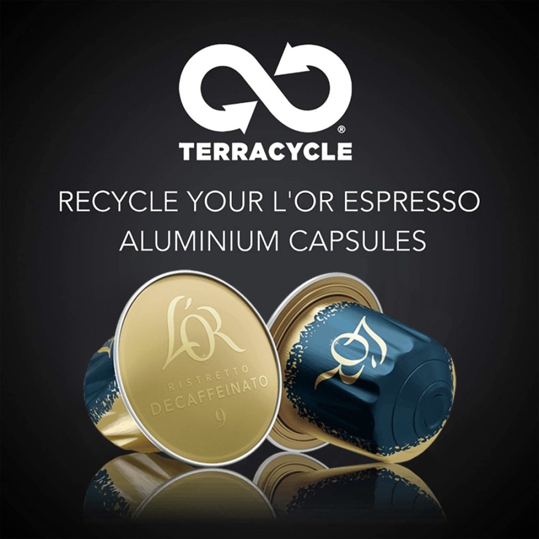 L&#39;Or Espresso Ristretto Decaffeinato Intensity 9 Coffee Capsules 10 Capsules