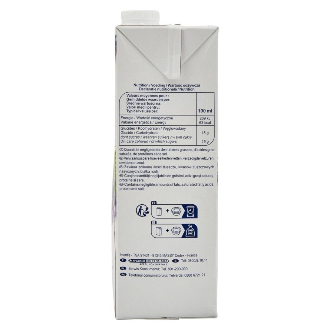 Simply Concentrated Grape Juice 1L