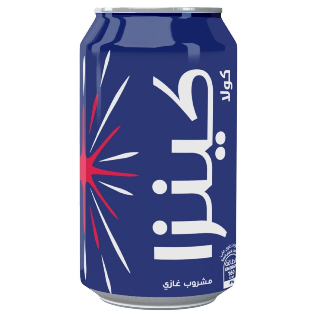 Kinza Carbonated Drink Cans Cola 320ml Pack of 6