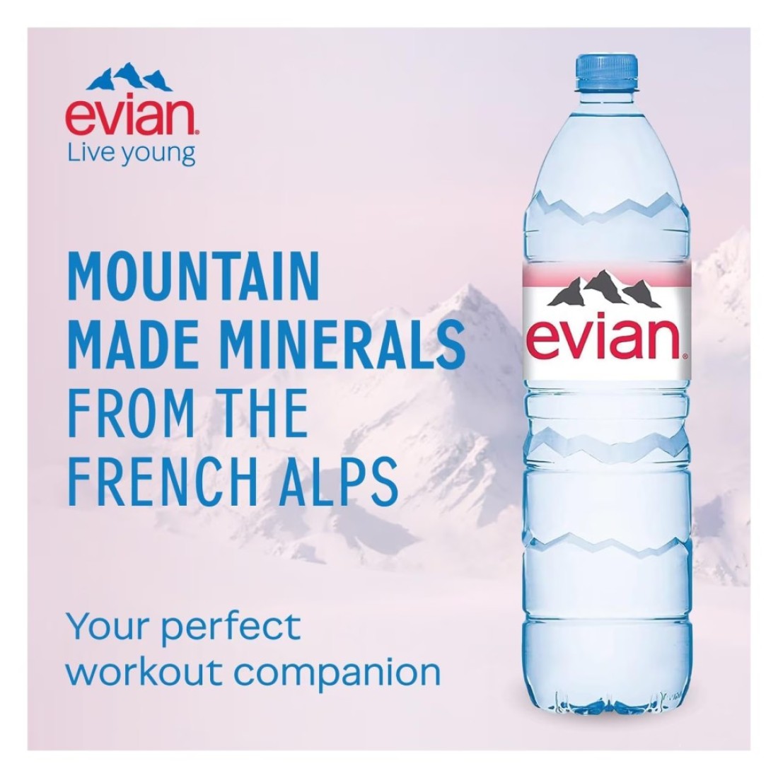 Evian Mineral Water 1.5L Pack of 6