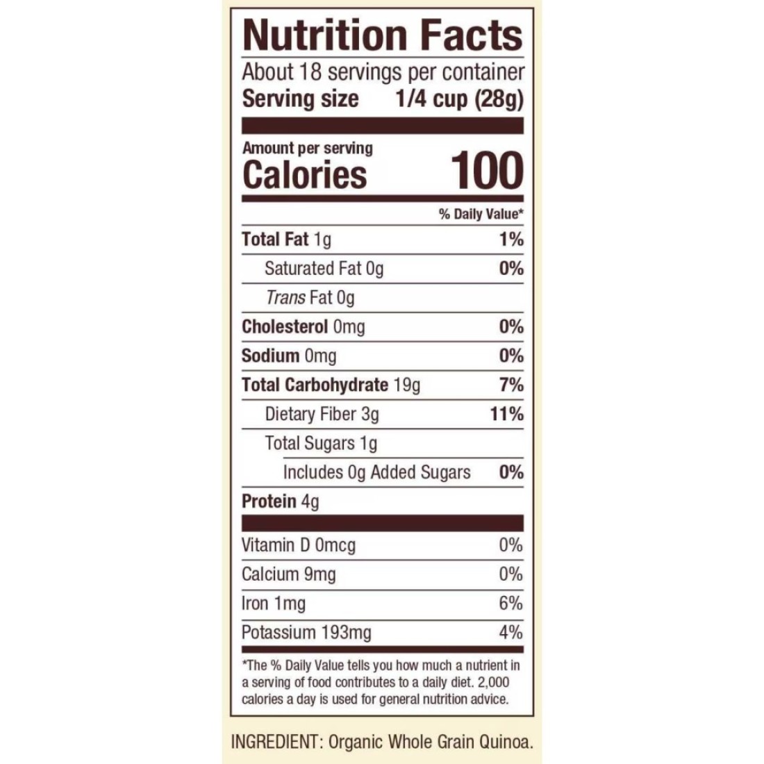 Bob&#39;s Red Mill Gluten Free Organic Whole Grain Quinoa Flour, 510g