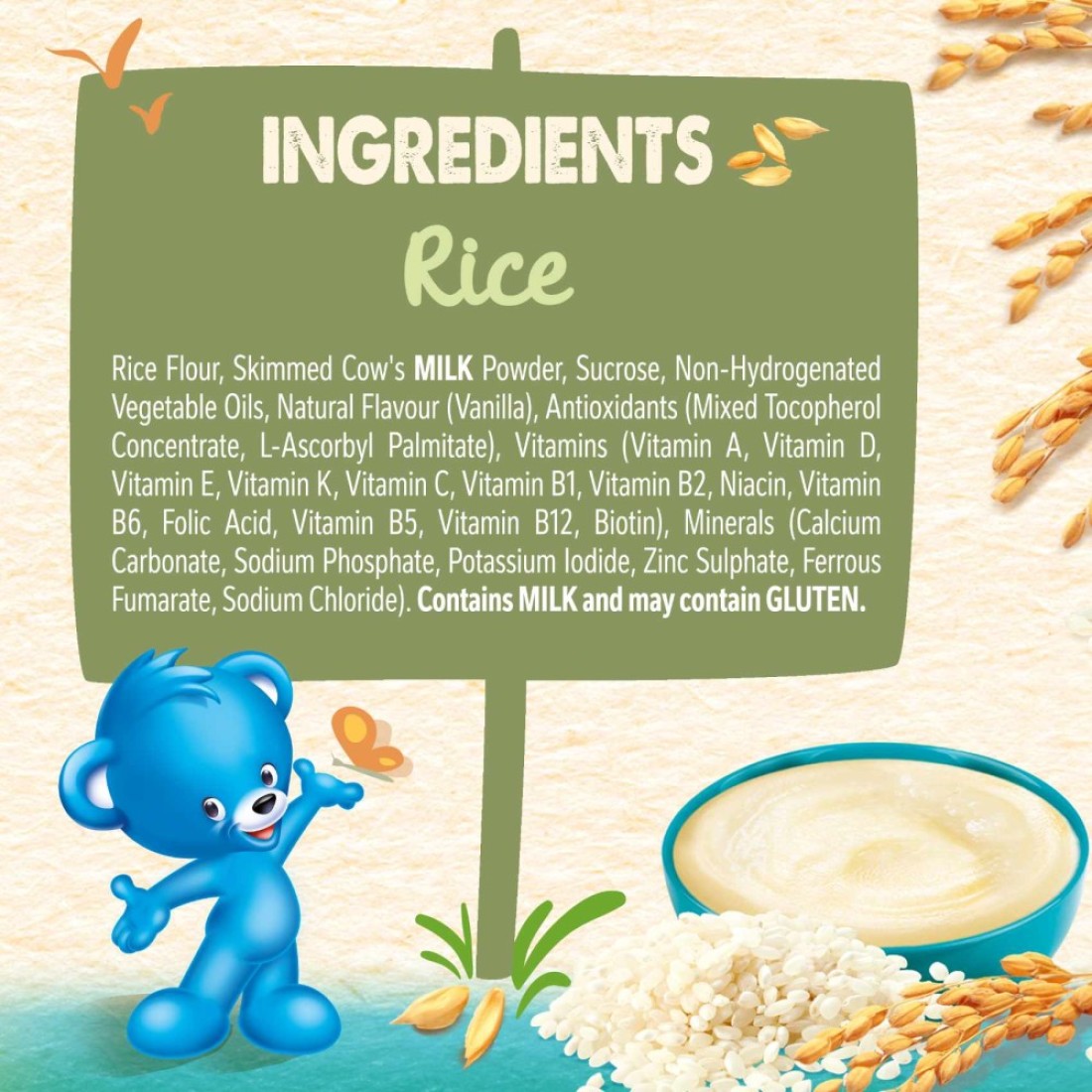 Nestle Cerelac Infant Cereal, Rice, 400g