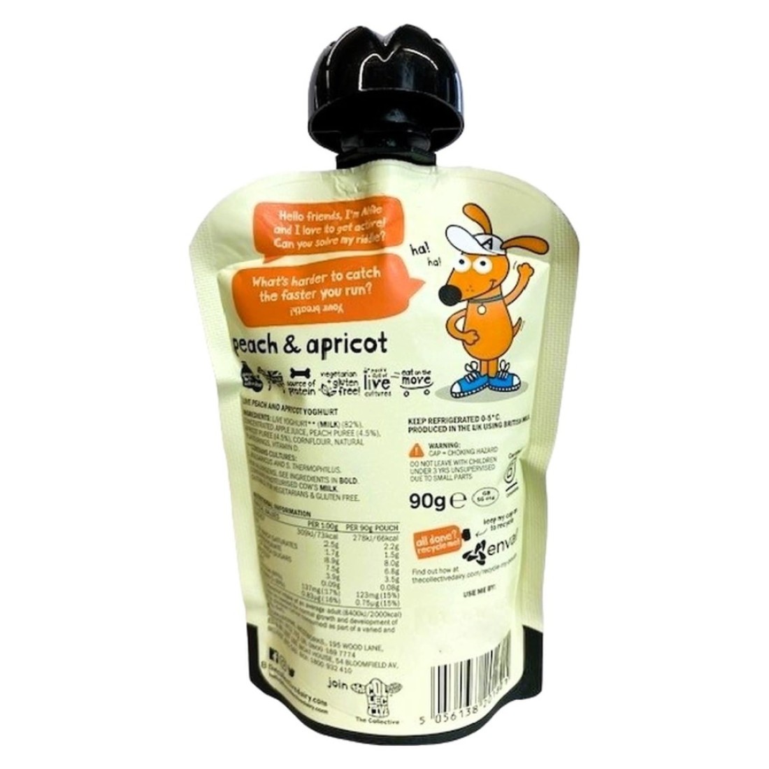 The Collective Great Dairy Suckies for Kids Peach and Apricot 90g