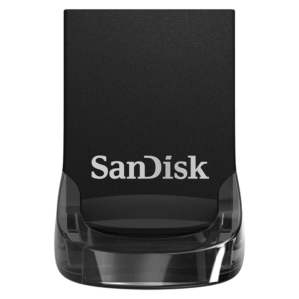 سانديسك ألترا فيت USB فلاش درايف 64 غيغابايت - أسود