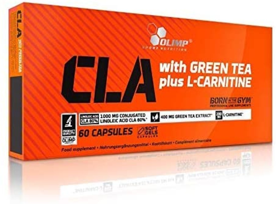 OLIMP CLA &amp; GREEN TEA L-CARNITINE - 60 CAPS