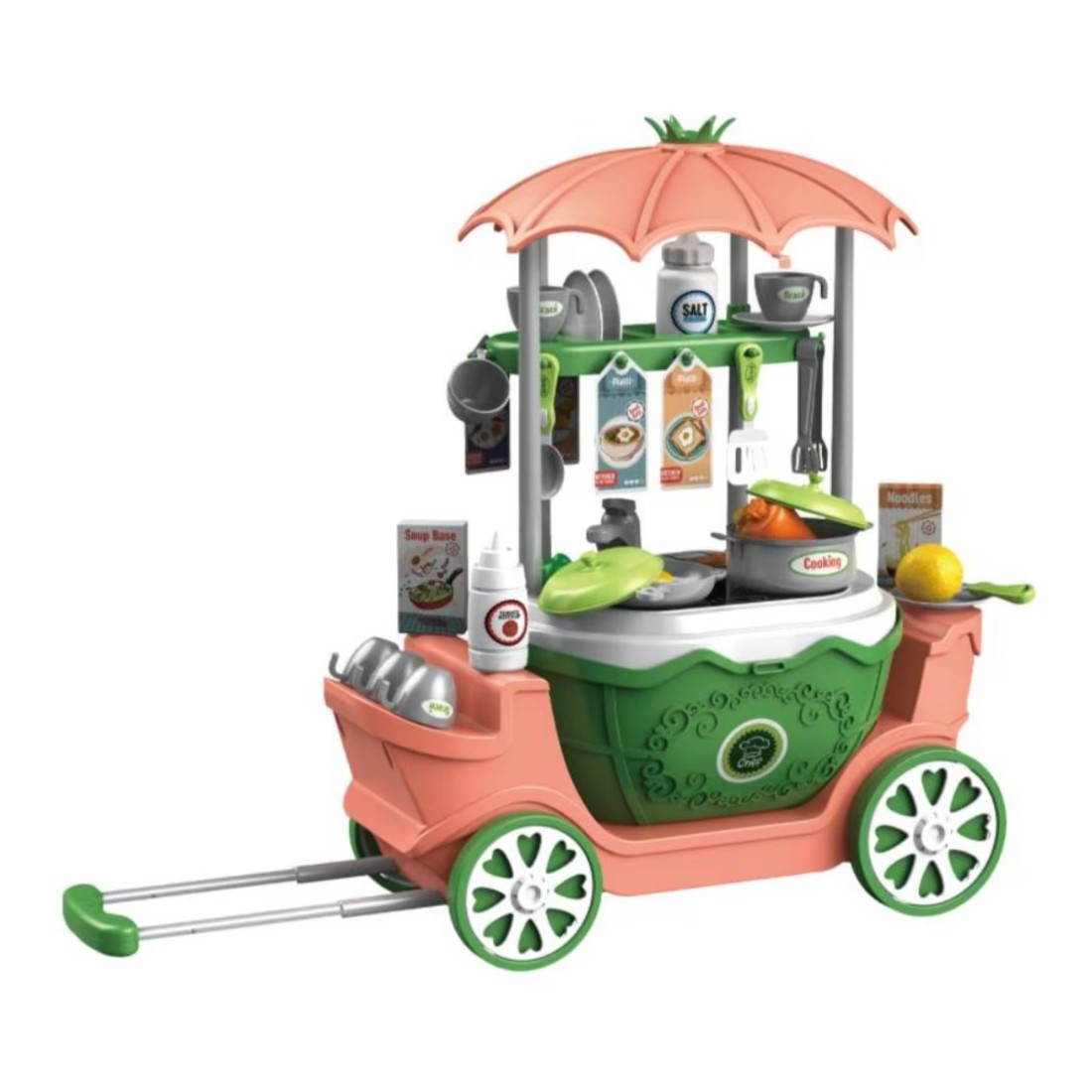 PowerJoy YumYum 4-In-1 Surprise Kitchen Playset Multicolour 47 count