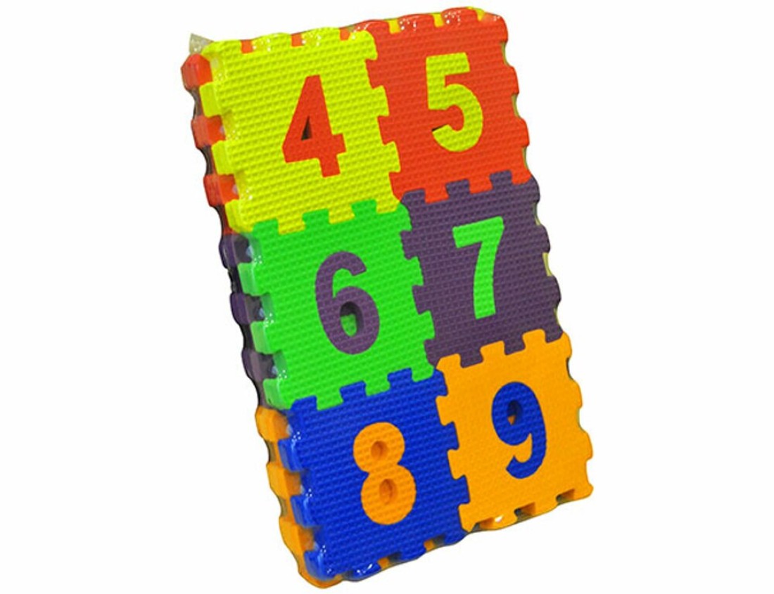 أحجية إيفا من ماتراكس ، رياضيات ، 12 × 12 سم × 7 مم ، 30 قطعة ، خالية من BPA ، آمنة ، تعليمية