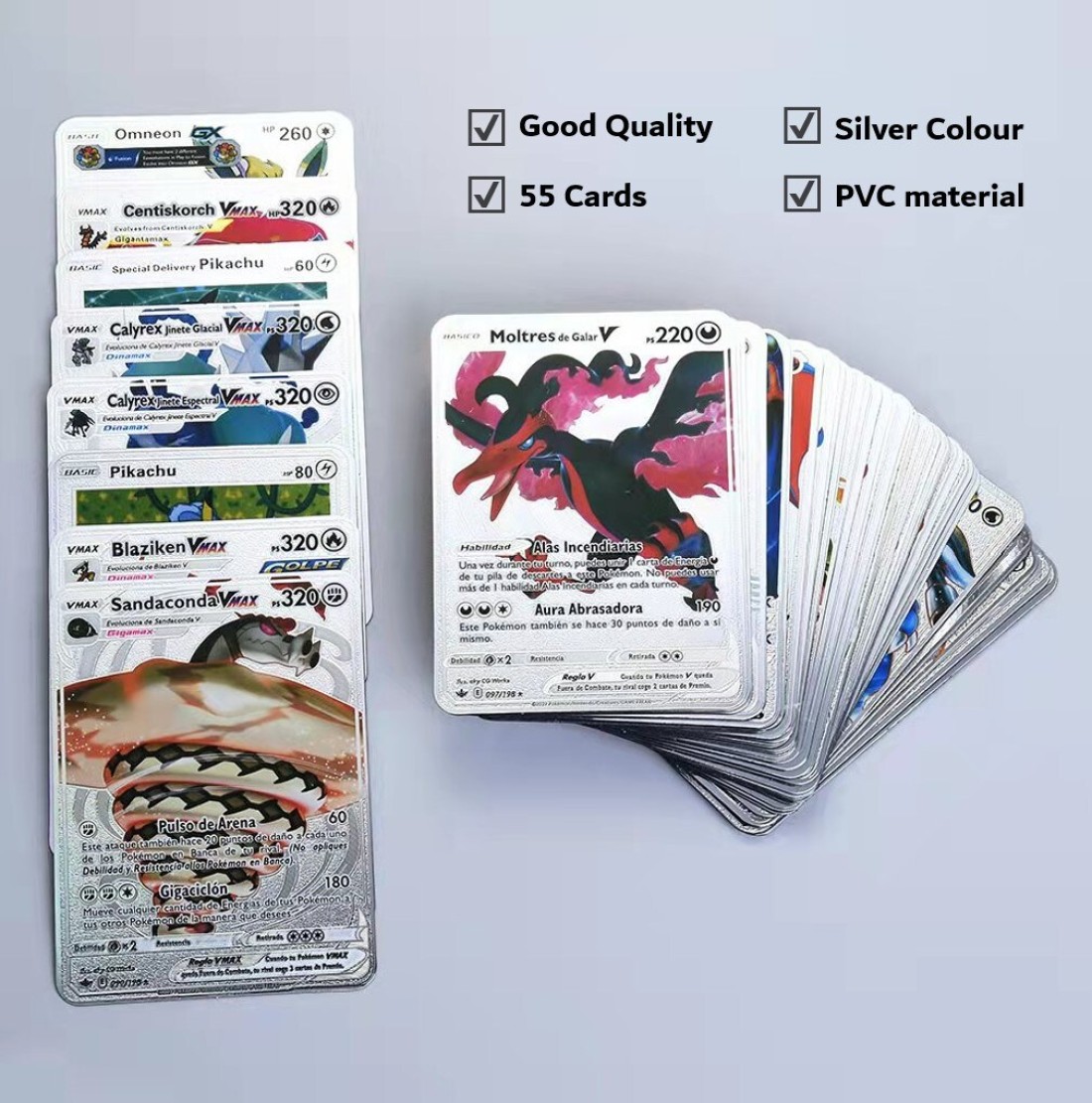 Silver Pokemon Cards