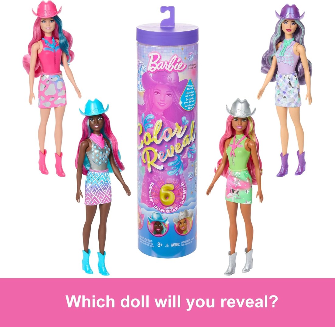 Barbie Color Reveal Fashion Doll JCP01
