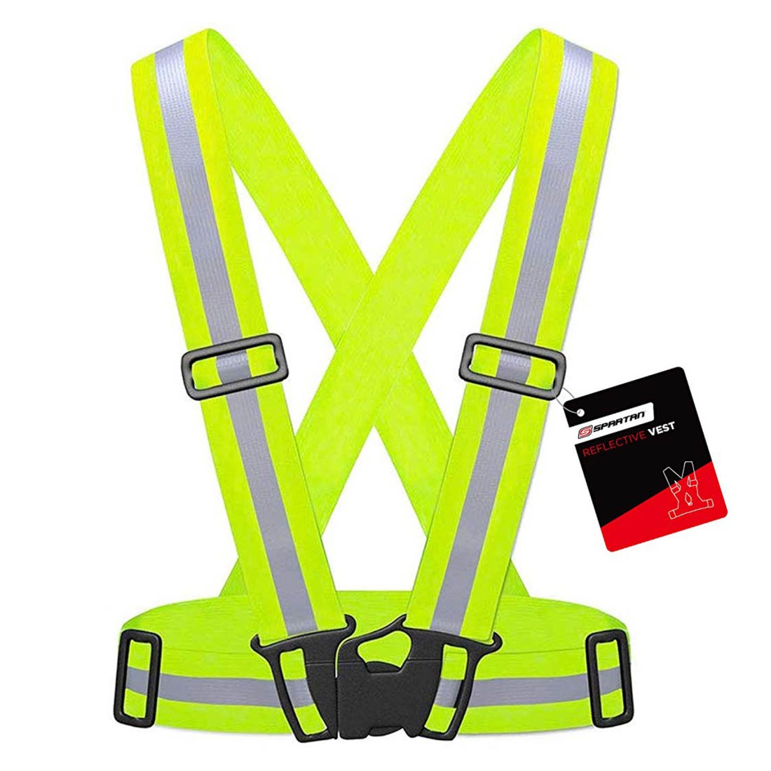 Spartan Reflective Vest SP-9037 Green