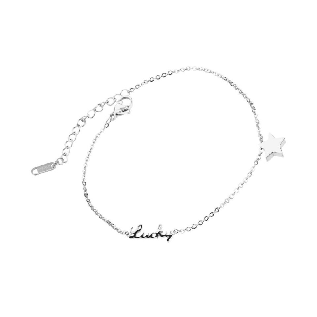 Aiwanto Silver Anklet Ankle Chain Simple Love Anklet