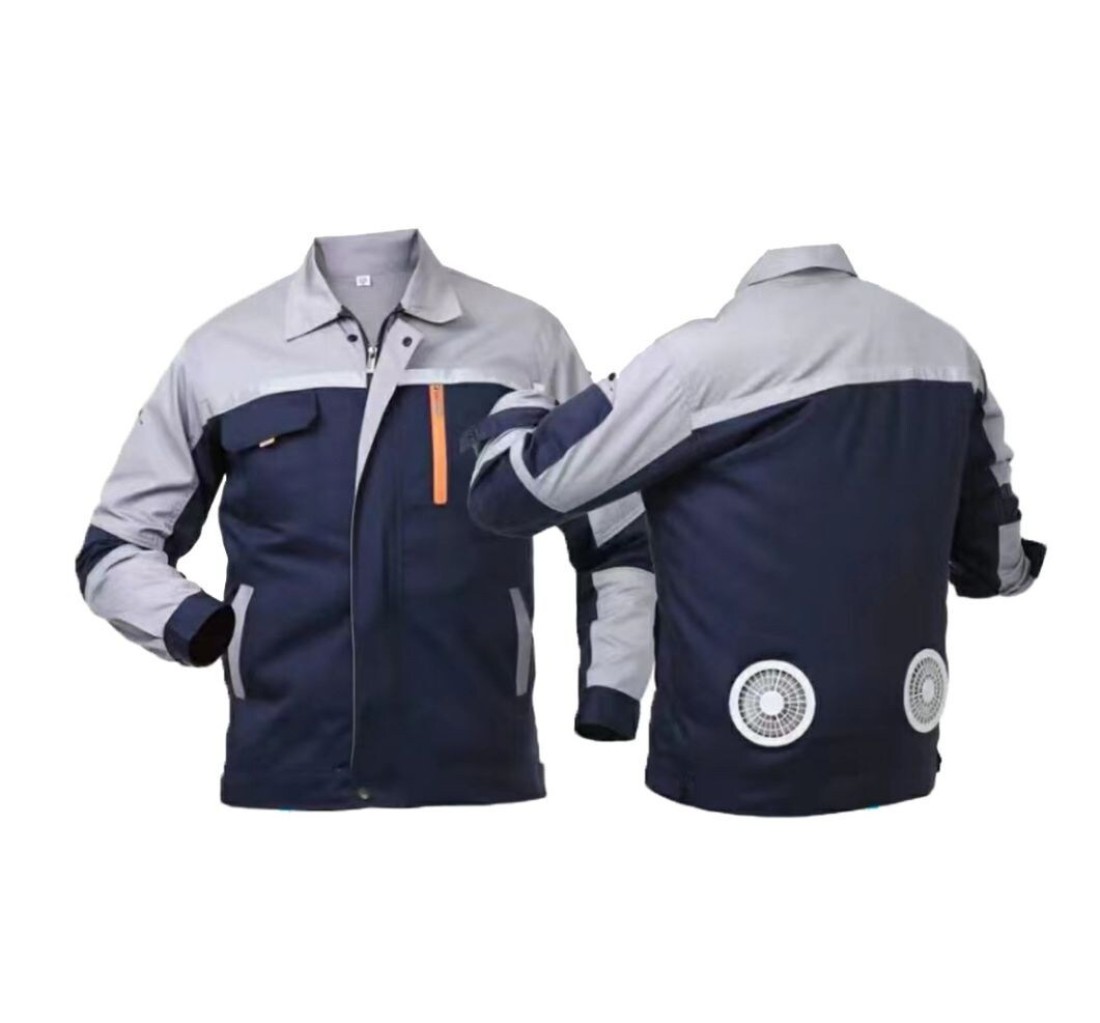High Visibility Workwear Suits for Men &amp; Women, Reflective Safety Jacket with Zip-Up Design, Durable Outdoor Workwear for Construction, Roadwork, and Industrial Use
