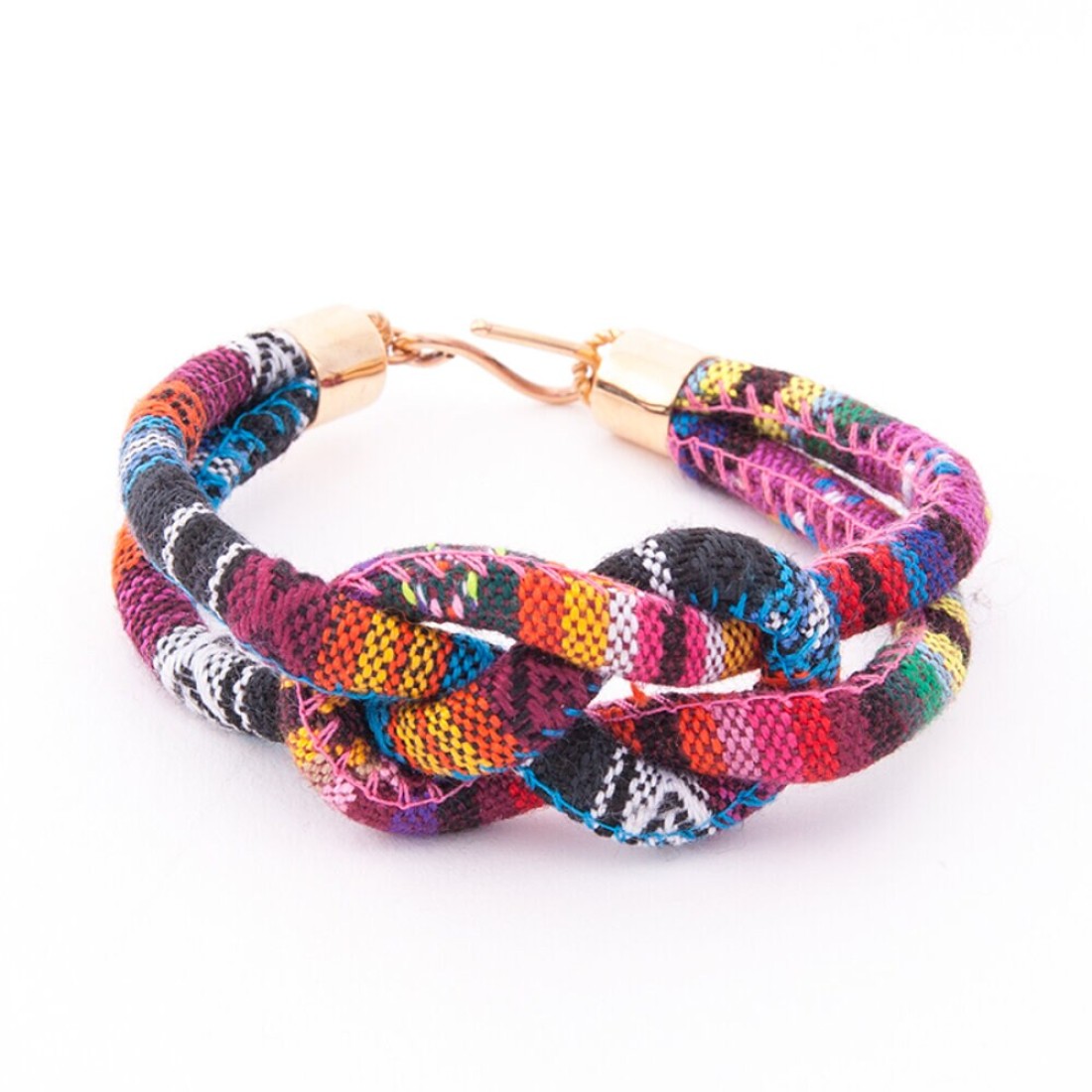 AnemosS Sailor&#39;s Knot Pink Rope Women&#39;s Bracelet